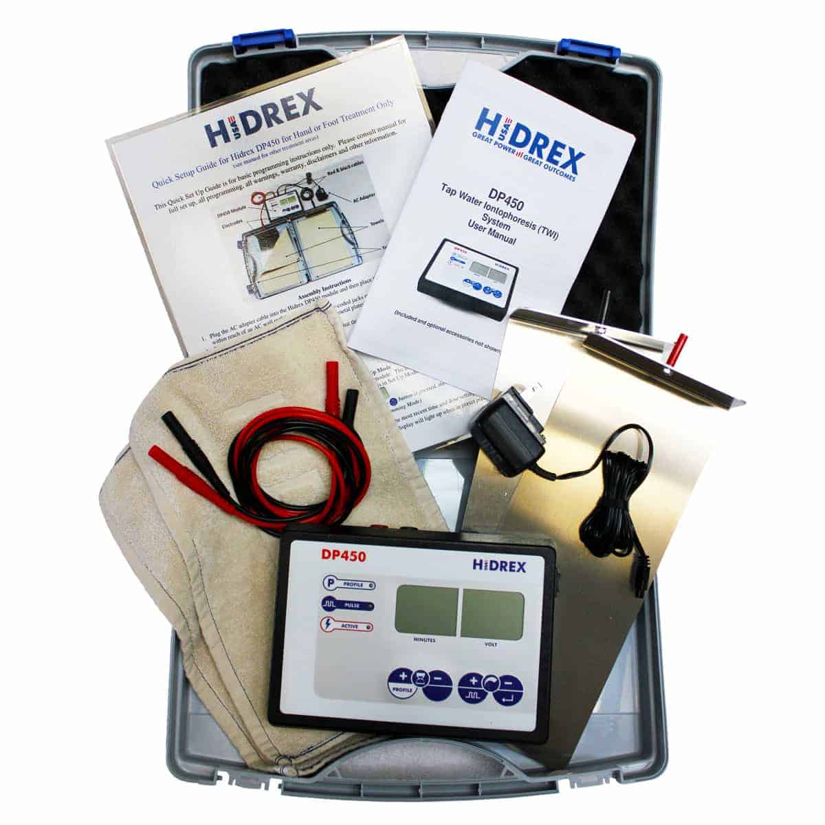 DP450 Iontophoresis Device Package Hidrex USA