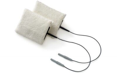Axillary (Underarms) Treatment Kit with Silicone Electrodes with compatible cable