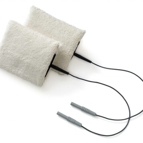 Axillary (Underarms) Treatment Kit with Silicone Electrodes with compatible cable