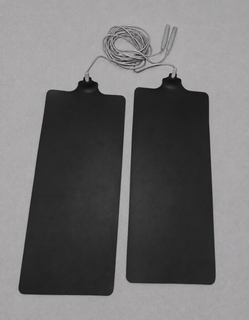 Silicone Electrodes for Hands/Feet Treatment (pair) with compatible cables - Image 2